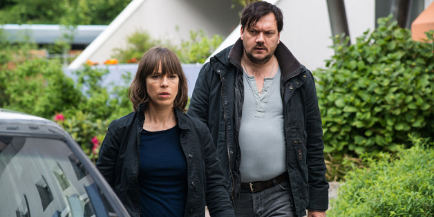 Polizeiruf 110: Die Kommissare Bukow (Charly Hübner) und König (Anneke Kim Sarnau) ermitteln in Rostock.