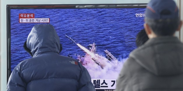 Nordkorea hat am Wochenende zwei Kurzstreckenraketen abgefeuert (Archivbild)