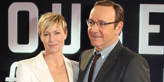 Kevin Spacey und Robin Wright bei einer Veranstaltung in London.