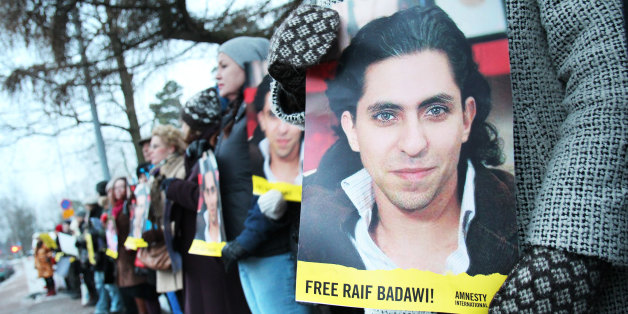 Demonstration outside the Embassy of Saudi-Arabia, Helsinki, Finland.