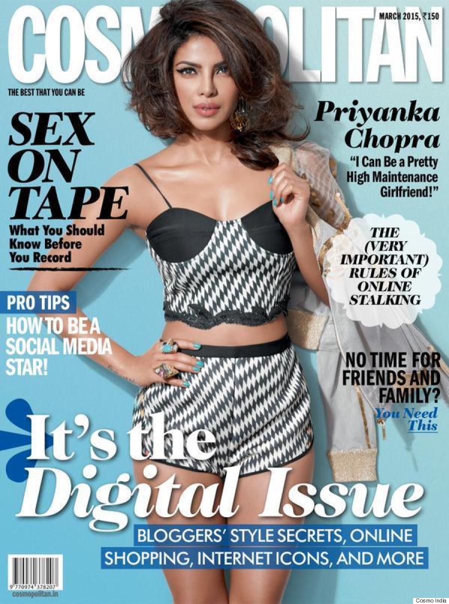 Priyanka Chopra Is A Total Bombshell On The Cover Of Cosmopolitan India 