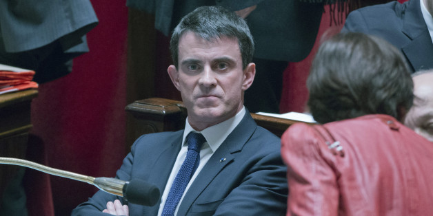 French prime minister Manuel Vals attends a session of the French National Assembly in Paris, Tuesday, Feb. 17, 2015. Franceâs Parliament votes on a hotly debated and potentially landmark bill that loosens up some labor rules to boost hiring and notably allows stores to open Sundays and evenings for tourists. Leftists and labor unions say the bill is too pro-business, but the Socialist government says it's time to face modern economic realities. (AP Photo/Jacques Brinon)
