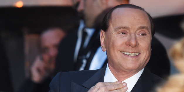 BERGAMO, ITALY - OCTOBER 10: Silvio Berlusconi attends the Michelle Hunziker Wedding With Tomaso Trussardi at Palazzo della Ragione on October 10, 2014 in Bergamo, Italy. (Photo by Jacopo Raule/GC Images)