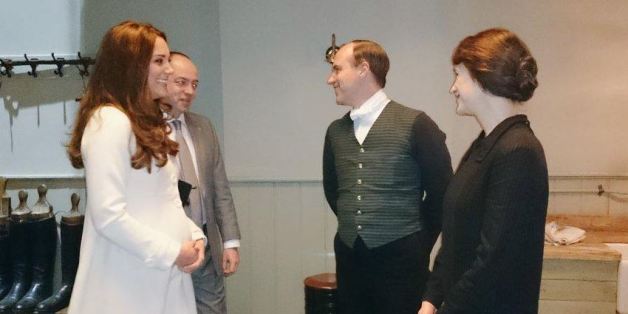 Une visite royale pour la série Downton Abbey