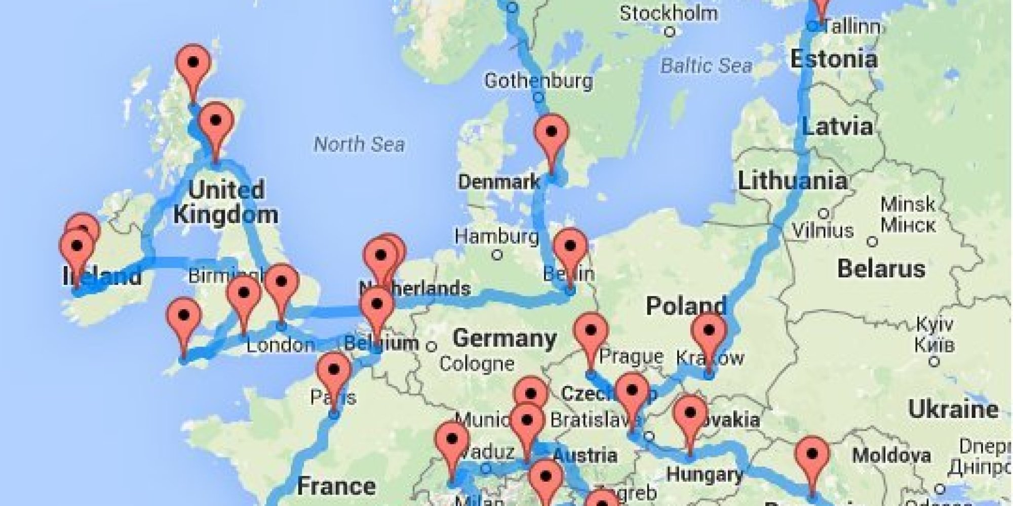 This Guy Planned The Best European Road Trip So You Don't Have To