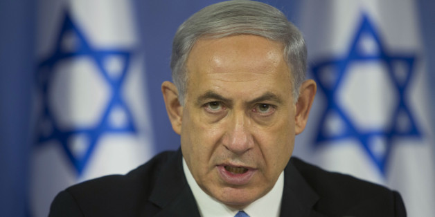 FILE - In this Aug. 2, 2014 file photo, Israeli Prime Minister Benjamin Netanyahu speaks to the media during a press conference at the defense ministry in Tel Aviv, Israel. If Netanyahu can lead his Likud Party to victory and secure a fourth term in office, he will be well on his way to overtaking the nationâs iconic founding father, David Ben-Gurion, as the longest-ever serving premier _ and cementing a status as the dominant Israeli politician of the past two decades. (AP Photo/Oded Balilty, File)