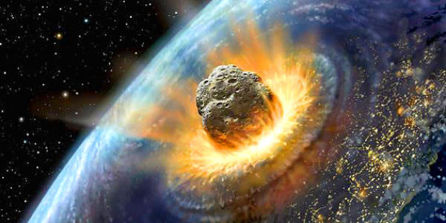 Asteroid impact on Earth