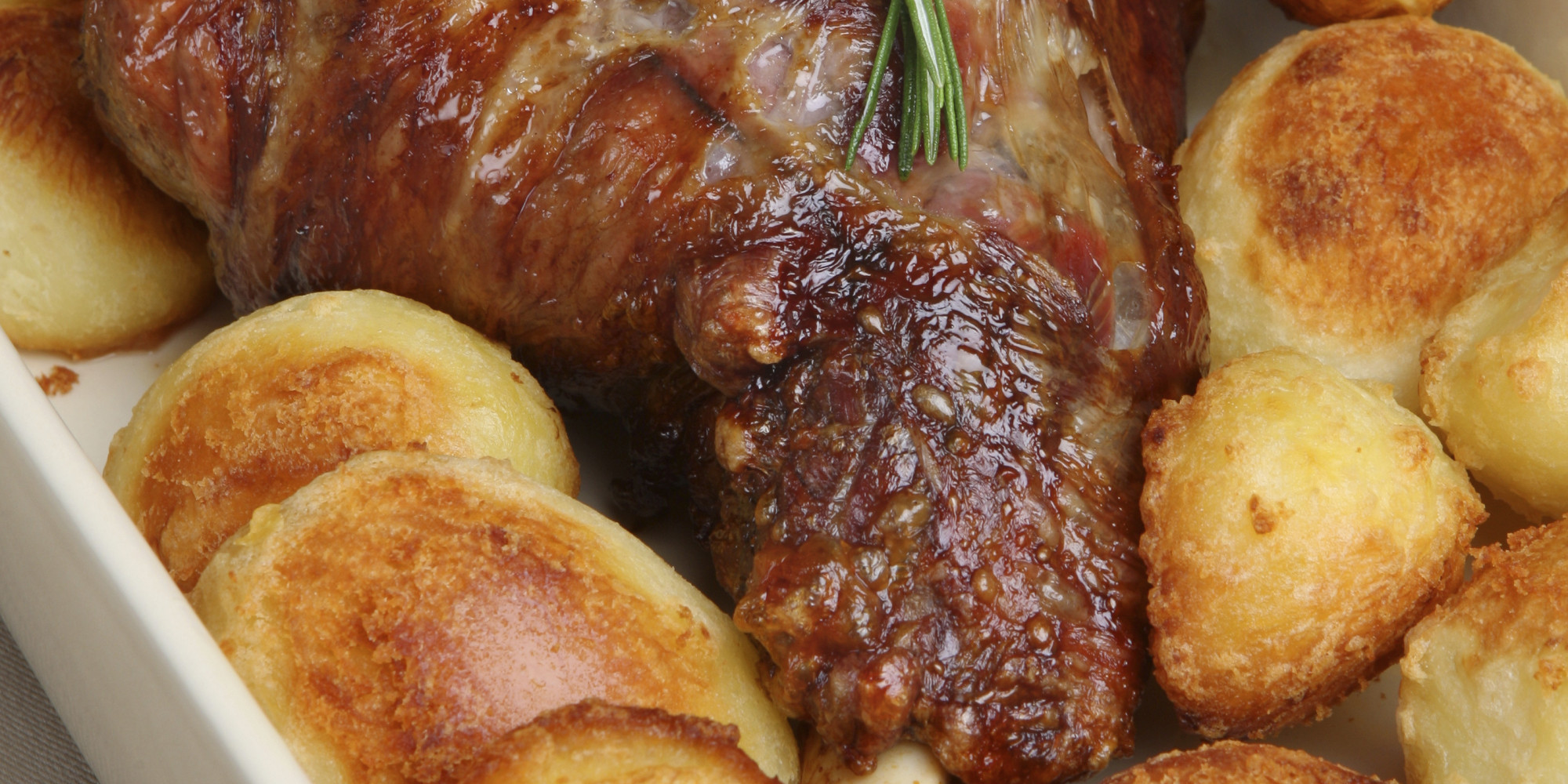 Paleo Roasted Lamb With Oven Roasted Vegetables, Mint Sauce And Onion