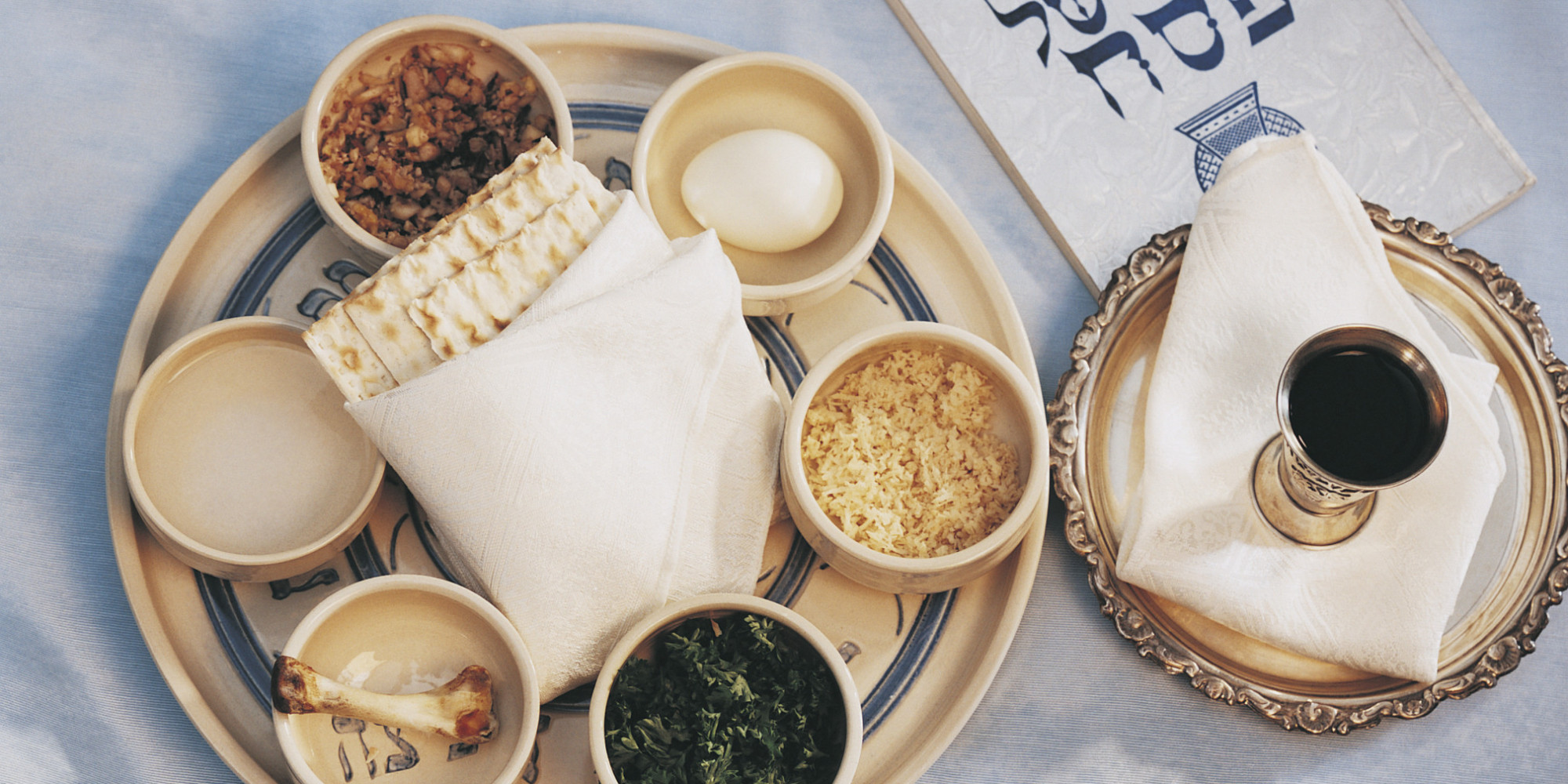 the-traditional-seder-plate-passover-haggadah-by-liz-marlowe