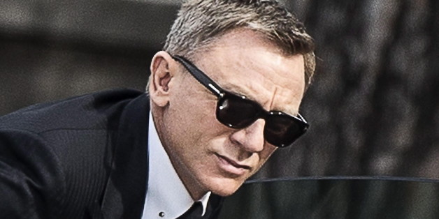 Daniel Craig bei den Dreharbeiten zum neuen Bond-Film in Mexiko