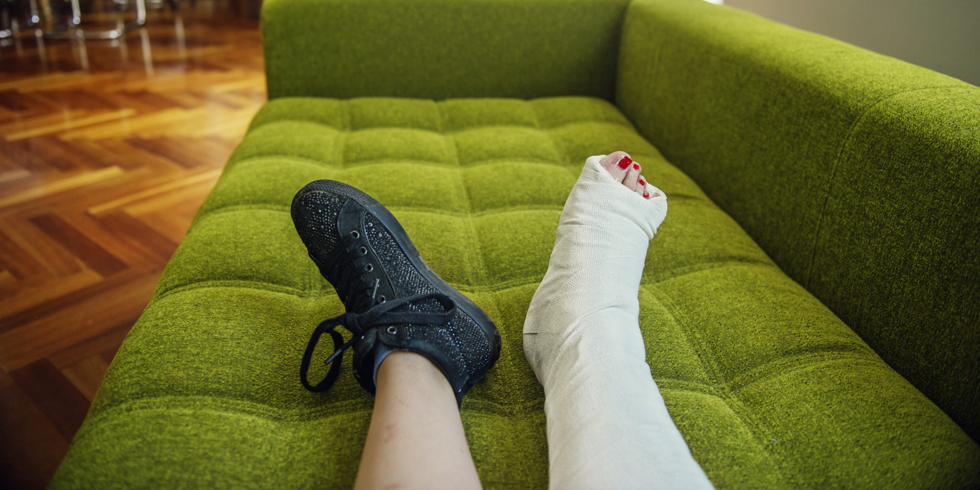 Saying Thanks To The Girl Who Broke My Leg Huffpost