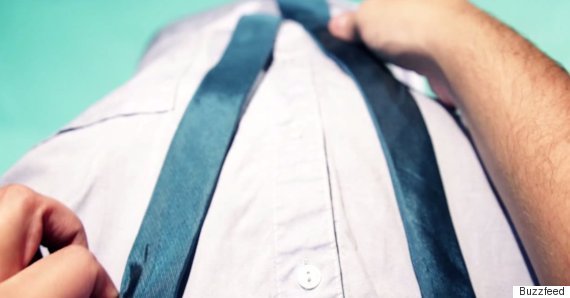 How To Put On A Tie In Five Simple Steps | HuffPost UK