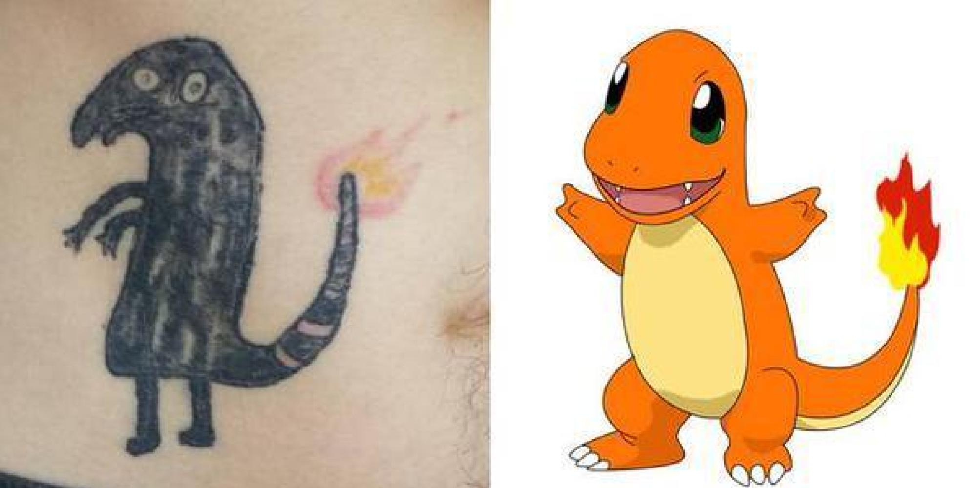 Guy Tattoos Misshapen Pokémon On Himself, Achieves Meme Superstardom