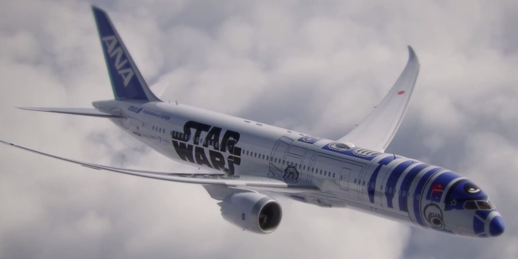 All Nippon  Airways Announces Star Wars Project With R2 