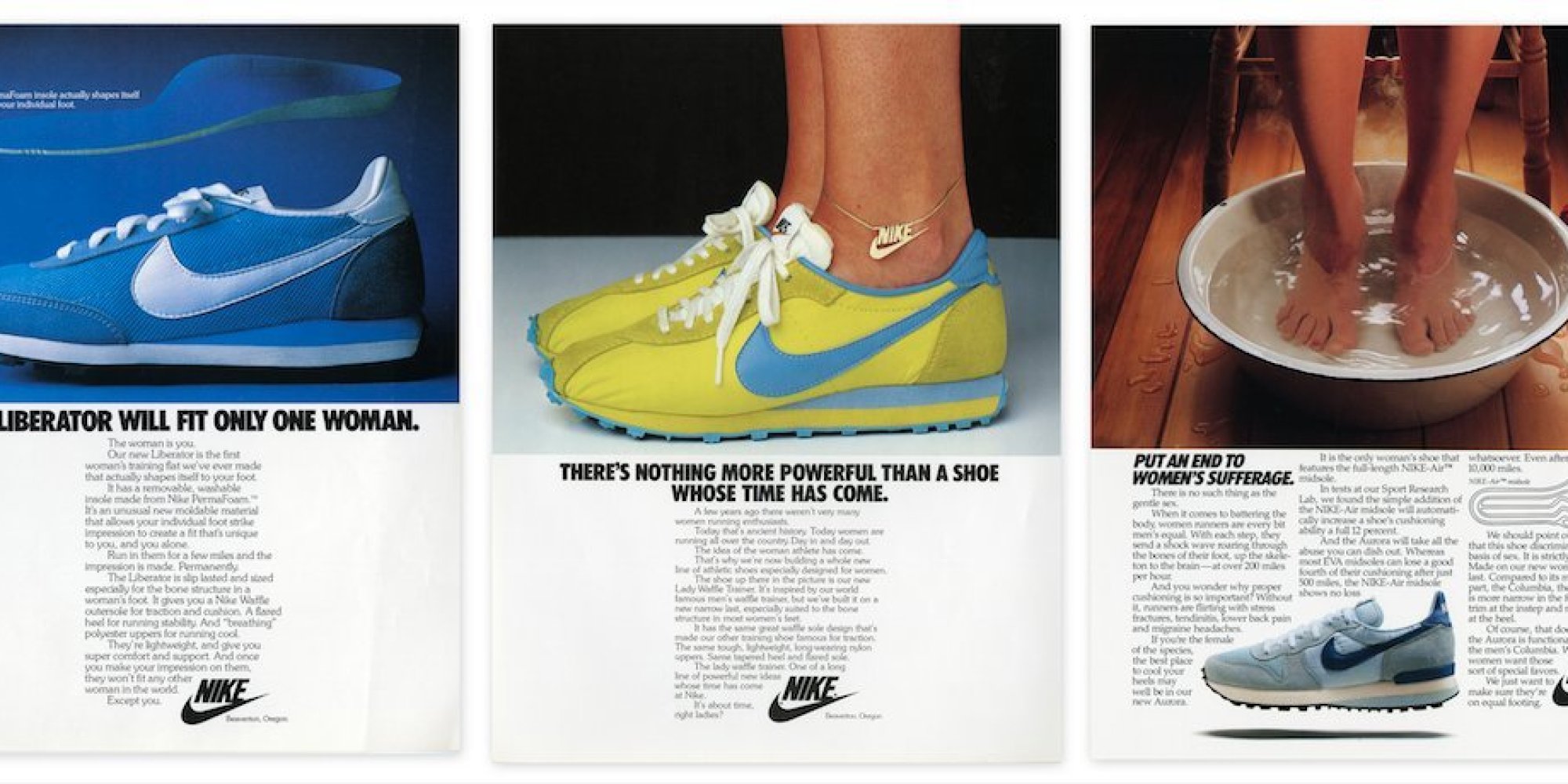 Take A Look At These Retro Nike Ads For Women HuffPost