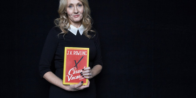 This Oct. 16, 2012 photo shows author J.K. Rowling at an appearance to promote her latest book "The Casual Vacancy," at The David H. Koch Theater in New York. Rowling, the popular author of the "Harry Potter" series, spoke for just over an hour before a capacity crowd in her sole U.S. public appearance to promote her first novel for grownups. (Photo by Dan Hallman/Invision/AP)