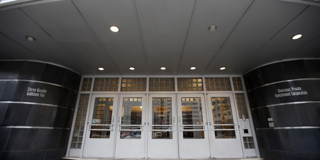 This photo taken Jan. 21, 2015 shows the Overseas Private Investment Corporation (OPIC) building in Washington. Key senators are telling The Associated Press they want to see more rigorous oversight of the federal government's development agency, called the Overseas Private Investment Corporation. The agency was the subject of an AP investigation earlier this week into a failed $217 million energy project in western Africa that was marked by insider connections and questionable due diligence. The AP's scrutiny brings renewed attention to earlier proposals on Capitol Hill to create the job of inspector general inside the agency to review its activities. Democratic Senator Claire McCaskill of Missouri said inspectors general serve as the eyes and ears of taxpayers to prevent waste, fraud and abuse, and every agency should have one. (AP Photo/Alex Brandon)