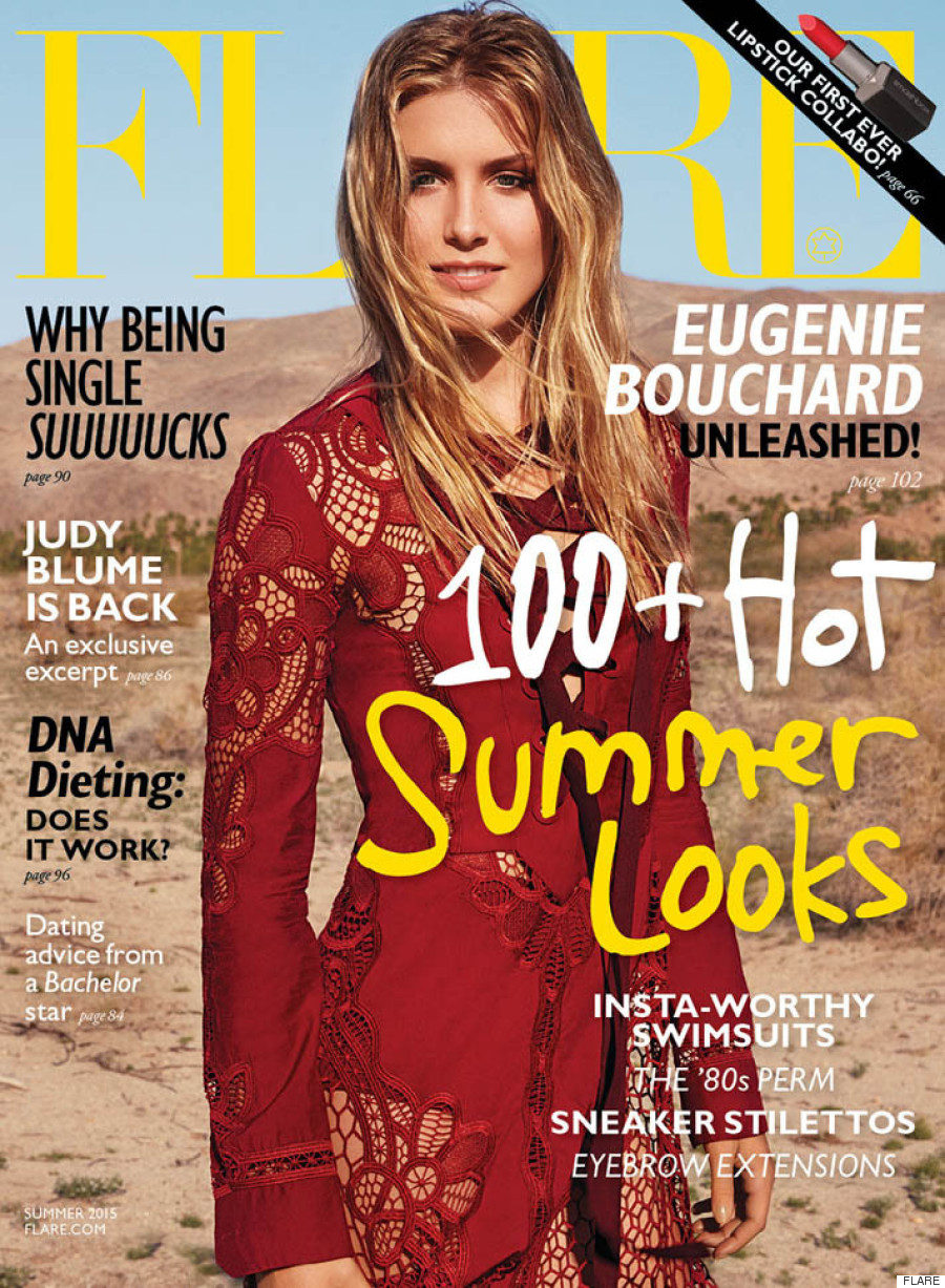 Eugenie Bouchard Goes Desert-Chic For Flare Magazine | HuffPost Canada