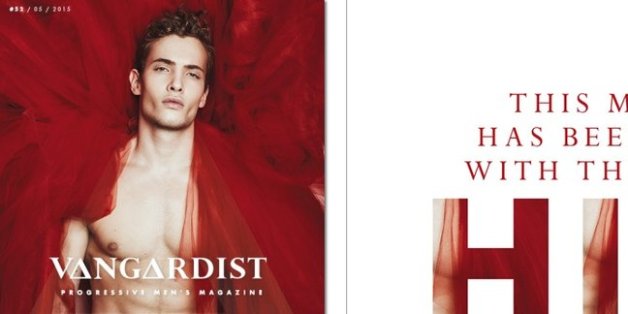 La couverture du magazine Vangardist