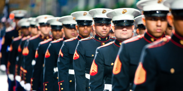 Marines from 6th Communications Battalion, Marine Forces Reserve, marched in the annual New York Veterans Day parade Nov. 11. This year marks the 92nd anniversary of the New York Veterans Day Parade. The parade is hosted by the United War Veterans Council, Inc. on behalf of the city of New York. It is the oldest and largest of its kind in the nation. Since Nov. 11, 1919, the parade has provided an opportunity for Americans and international visitors to honor those who have served in the nation's