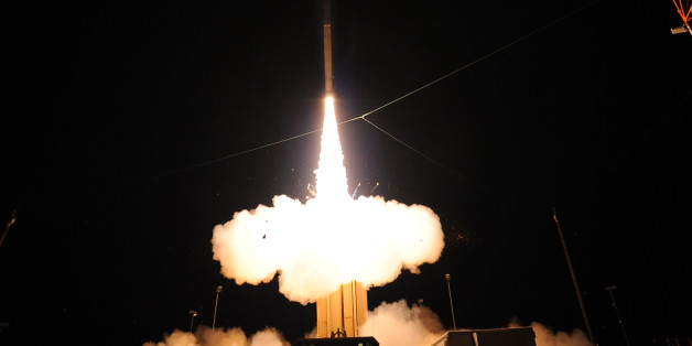 June 28, 2010 - The Missile Defense Agency and U.S. Army soldiers of the 6th Air Defense Artillery Brigade from Fort Bliss, Texas, successfully conducted an intercept test for the Terminal High Altitude Area Defense missile defense element of the nationâs Ballistic Missile Defense System. A target missile was launched at approximately 9:32 p.m. Hawaii time, June 28 (3:32 a.m. EDT, June 29), and about five minutes later a THAAD interceptor missile was launched from the Pacific Missile Range