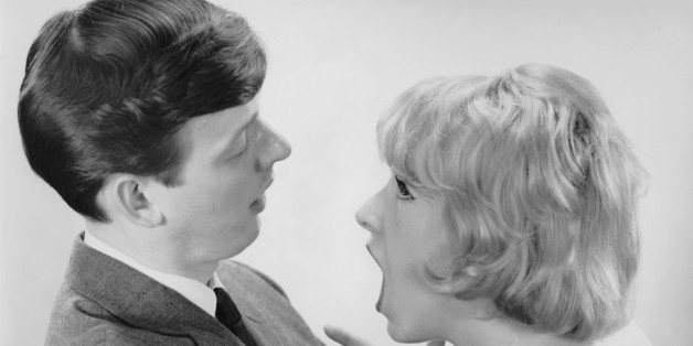 UNITED STATES - CIRCA 1950s: Couple in heated argument. (Photo by George Marks/Retrofile/Getty Images)
