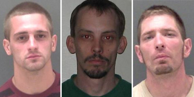 Timothy Walker (left), James Marullo (center), and Matthew Sapetko (right)