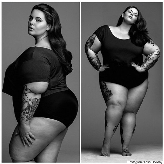 Plus Size Model Tess Holliday Shows How To Get A Bikini Body In One