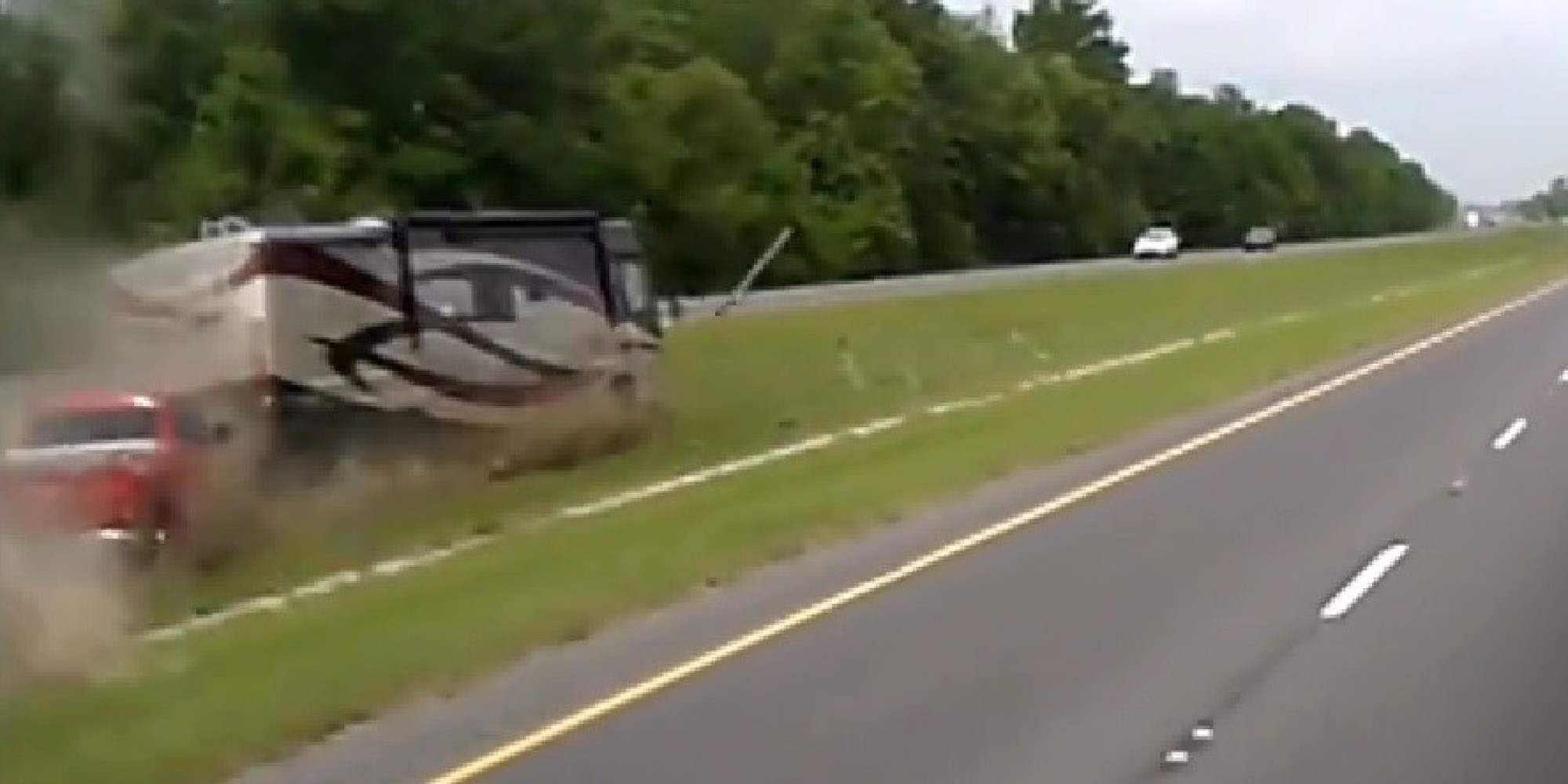 Louisiana Motor Home Crash Caught On Dash Cam( WATCH) HuffPost