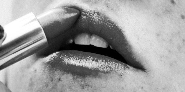 "Lipstick is a cosmetic product containing pigments, oils, waxes, and emollients that applies color, texture, and protection to the lips. Many varieties of lipstick are known. As with most other types of makeup, lipstick is typically, but not exclusively, worn by women. The use of lipstick dates from the ancient times." (Wikipedia)