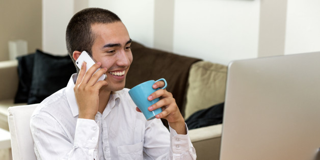 There's nothing better than a nice phone call in the morning. Good coffee is one of the benefits of working from a home office.
As a reminder, keep in mind that this picture is available only for non-commercial use and that visible attribution is required. If you'd like to use this photo outside these terms, please contact me ahead of time to arrange for a paid license.
Protected with <a href="http://www.pixsy.com/" rel="nofollow">PIXSY Friendly Copyright Management</a>