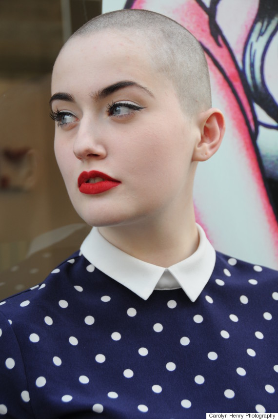 Symbolism of woman shaved head