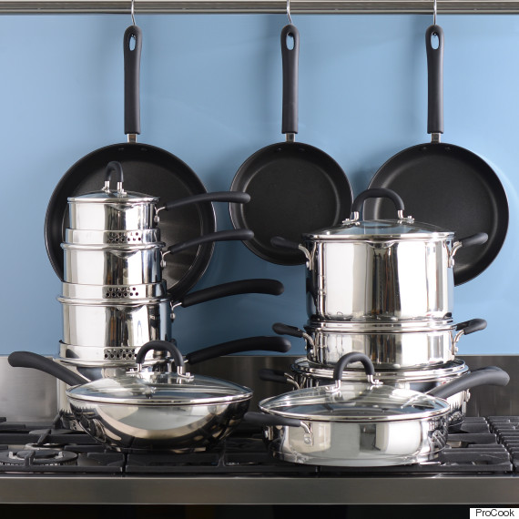 Competition Win A ProCook Steel Gourmet Cookware Set Worth £289
