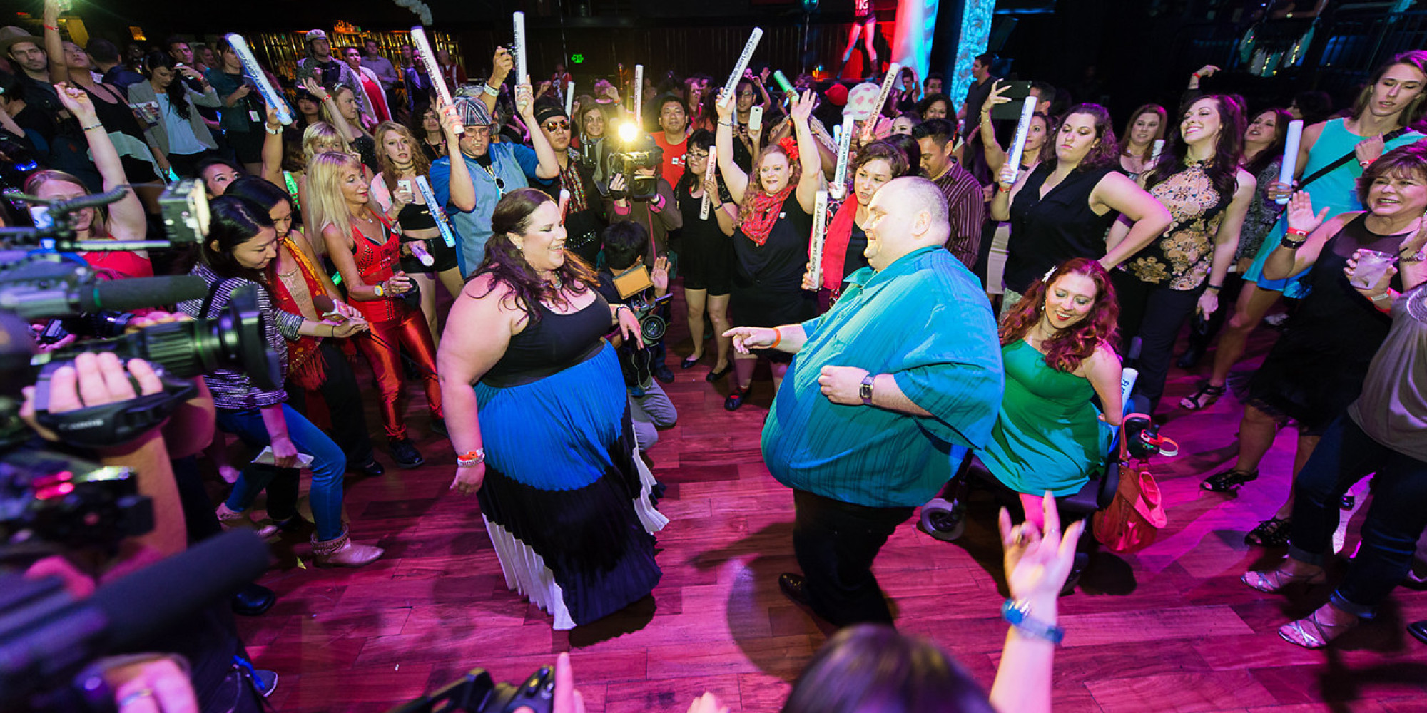 The Dancing Man Who Was Body Shamed Finally Got His Epic Dance Party Huffpost