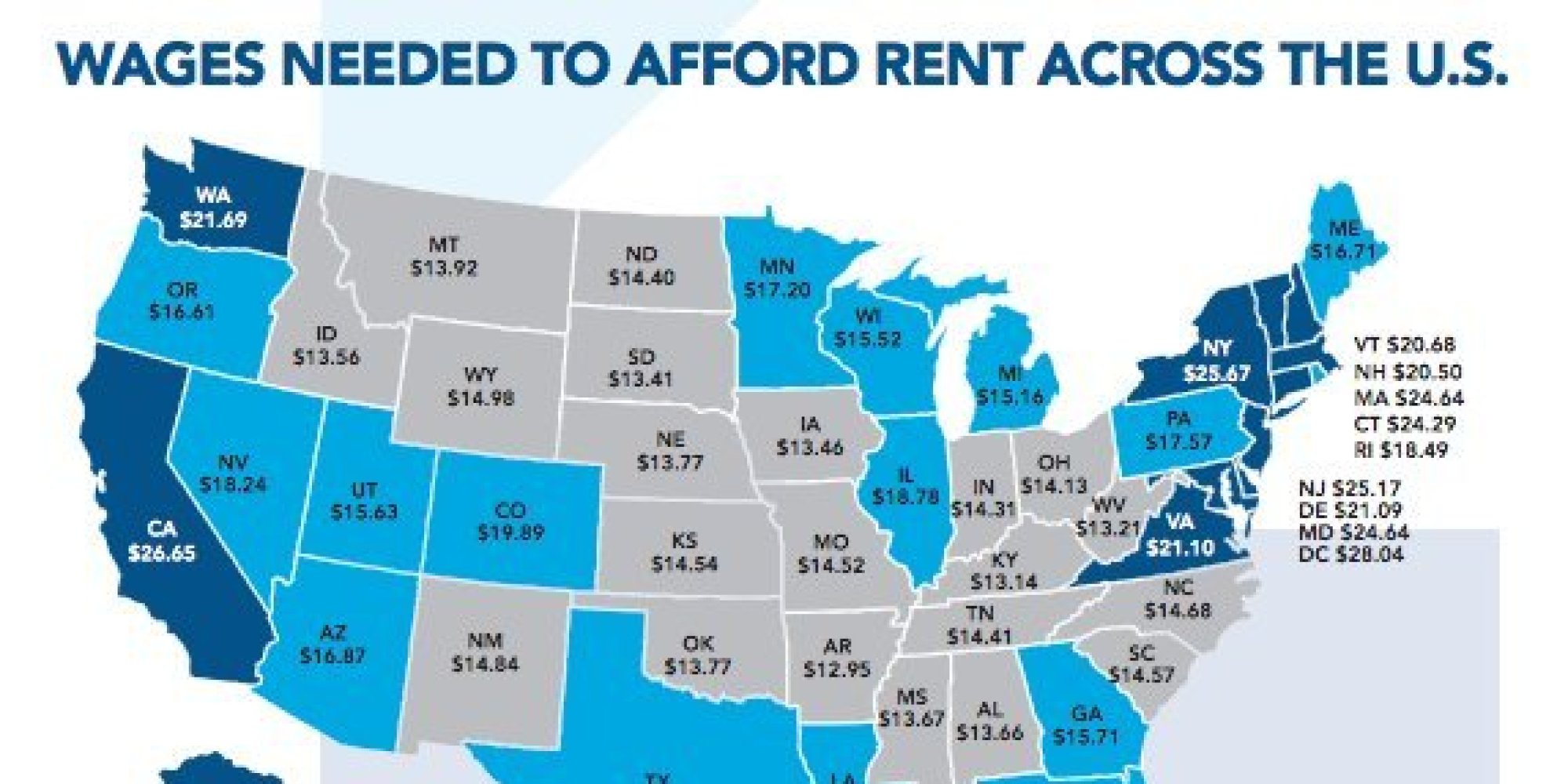 This Is The Hourly Wage You Need To Afford A 2-Bedroom ...