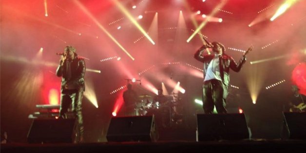 Mawazine: P-Square chante "Hek Lili Nifi" avec les Barbapappa