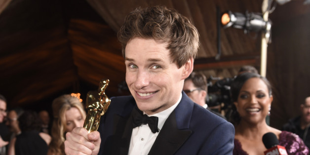 Eddie Redmayne, winner of the award for best actor in a leading role for âThe Theory of Everythingâ, attends the Governors Ball after the Oscars on Sunday, Feb. 22, 2015, in Los Angeles. (Photo by Chris Pizzello/Invision/AP)