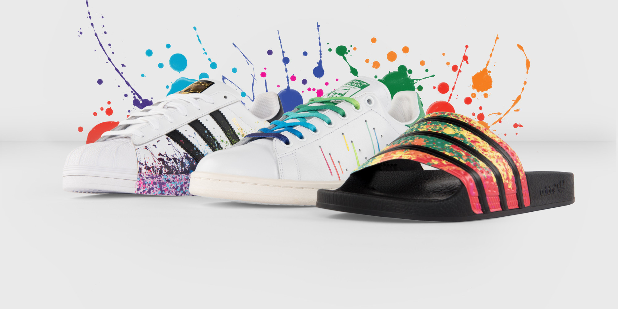 Adidas Introduces Three LGBTFriendly Designs On Its Iconic Footwear In