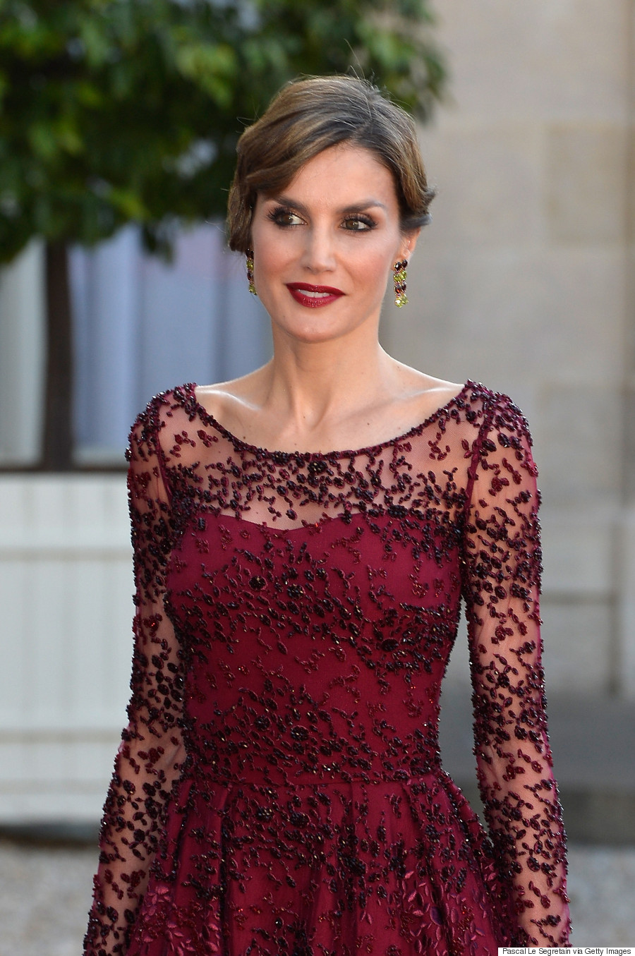 Queen Letizia's Glamorous Red Dress Proves She's A Fashion Force To Be ...