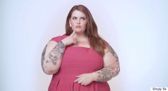 Plus Size Model Tess Holliday Shows How To Get A Bikini Body In One