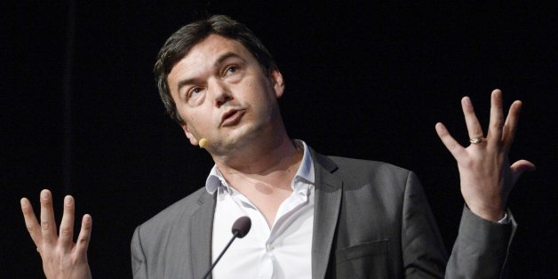 French economist Thomas Piketty spaeks during his seminar at the Almedalen political week in Visby on the island of Gotland Sweden Monday June 30, 2014. (AP Photo/Janerik Henriksson) SWEDEN OUT