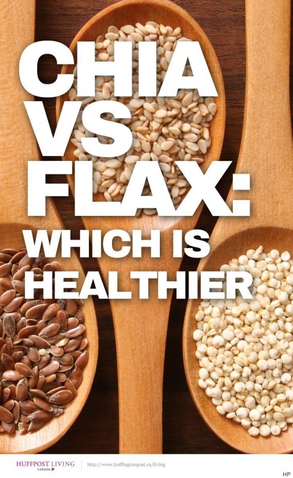 Flax vs Chia Which Seeds Are Healthier? HuffPost Canada