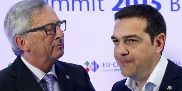 Ο πρωθυπουργός και ο πρόεδρος της Κομισιόν, Ζαν Κλοντ Γιούνκερ