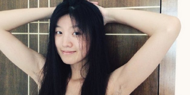 If You Got It Flaunt It Chinese Feminists Bare Their Armpit Hair For 