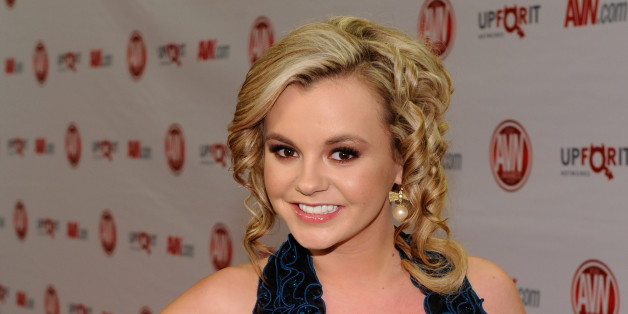 LAS VEGAS, NV - JANUARY 21: Adult film actress and show host Bree Olson arrives at the 29th annual Adult Video News Awards Show at the Hard Rock Hotel & Casino January 21, 2012 in Las Vegas, Nevada. (Photo by Ethan Miller/Getty Images)