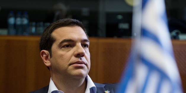 Greece's Prime minister Alexis Tsipras looks on prior to a round table as part of an extraordinary 'EU-CELAC' council on June 10, 2015 at the European Union headquarters in Brussels. AFP PHOTO / ALAIN JOCARD (Photo credit should read ALAIN JOCARD/AFP/Getty Images)