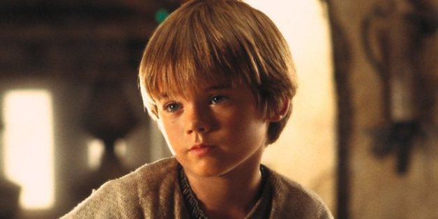 Anakin Skywalker dans le premier volet de la deuxième trilogie de Star Wars