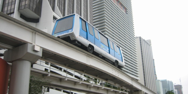 Métro aérien de la ville de Miami