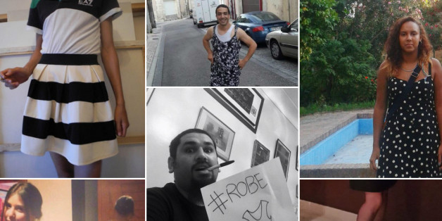 Plusieurs personnes sur les réseaux sociaux ont manifesté leur solidarité en portant des robes