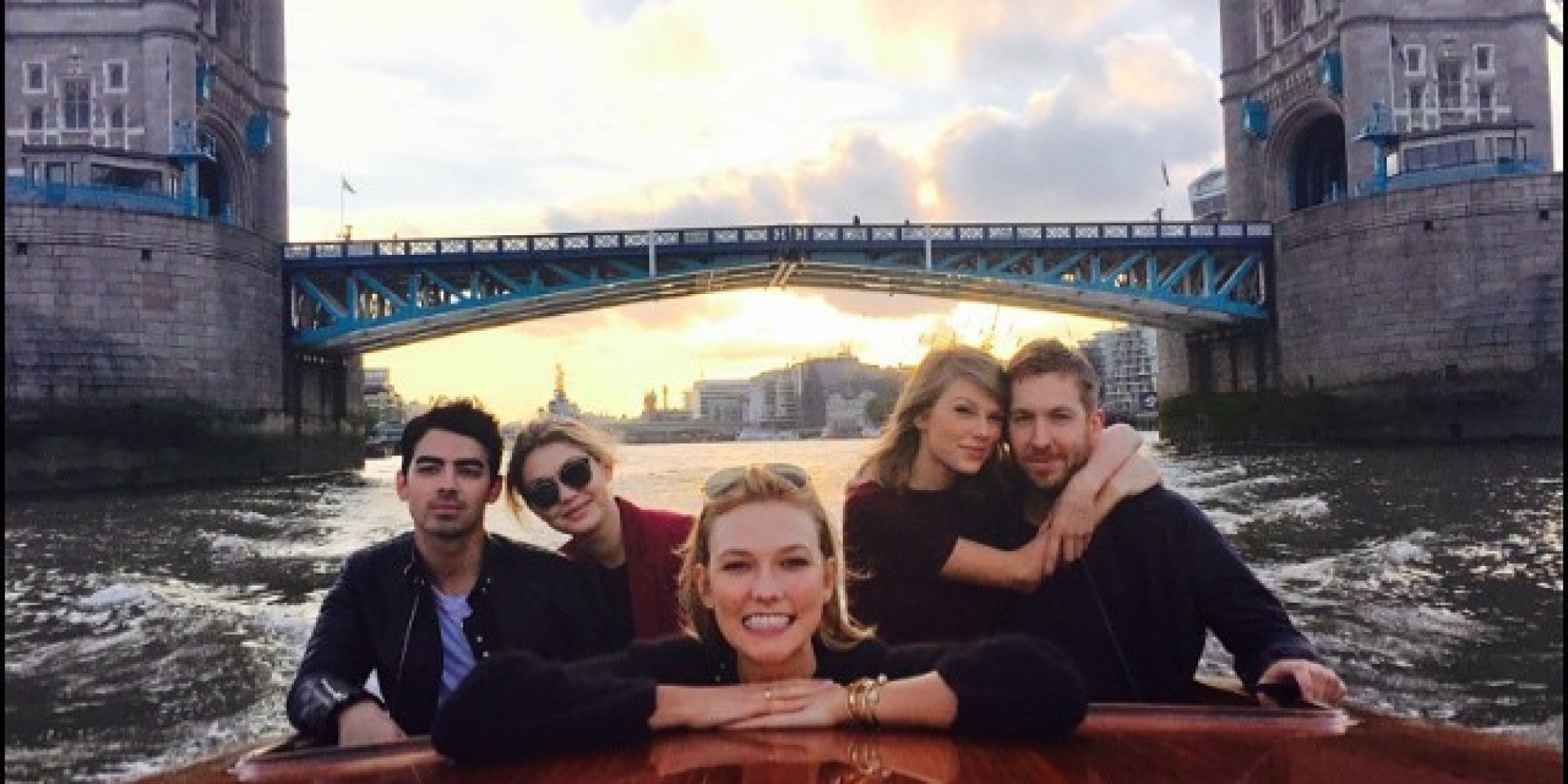 Taylor Swift And Calvin Harris Take A Romantic Boat Ride With One Of